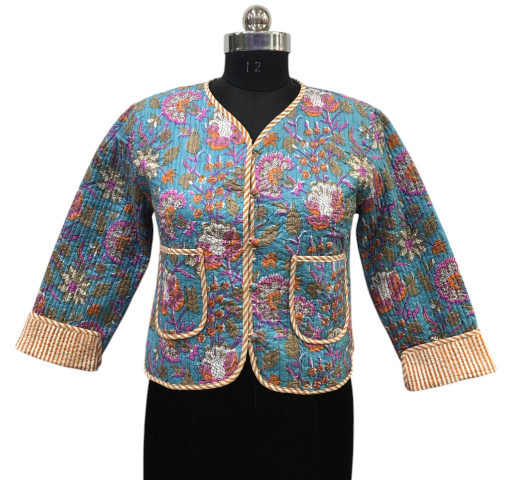 COTTON QUILTED SHORT JACKET