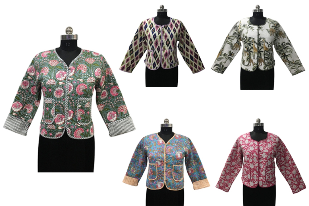 COTTON QUILTED SHORT JACKET