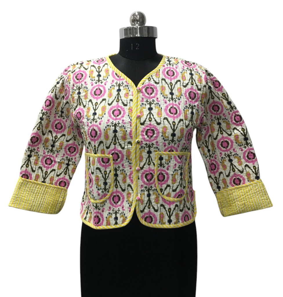 COTTON QUILTED SHORT JACKET