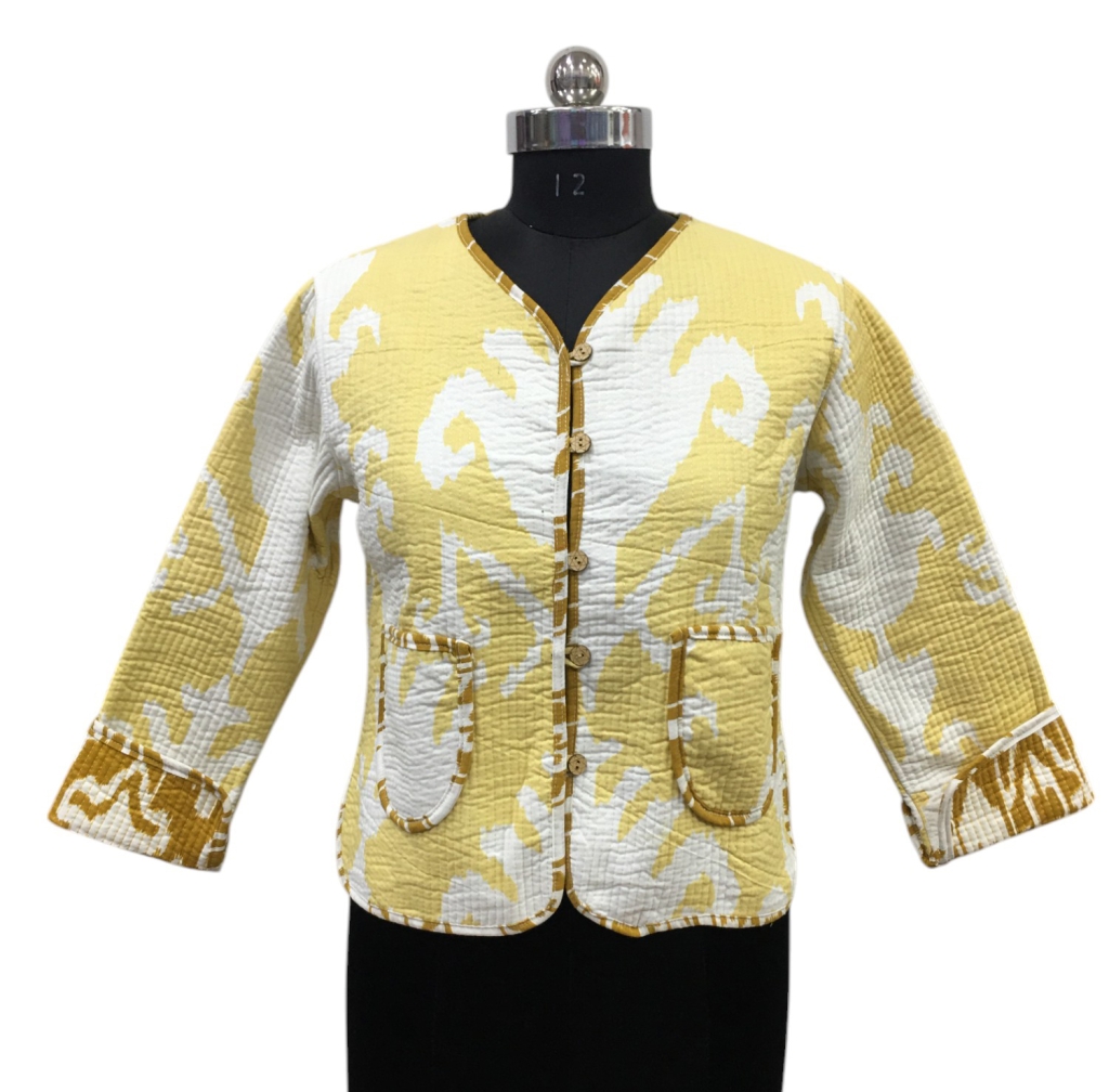 COTTON QUILTED SHORT JACKET