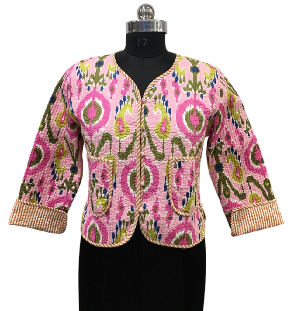 COTTON QUILTED SHORT JACKET