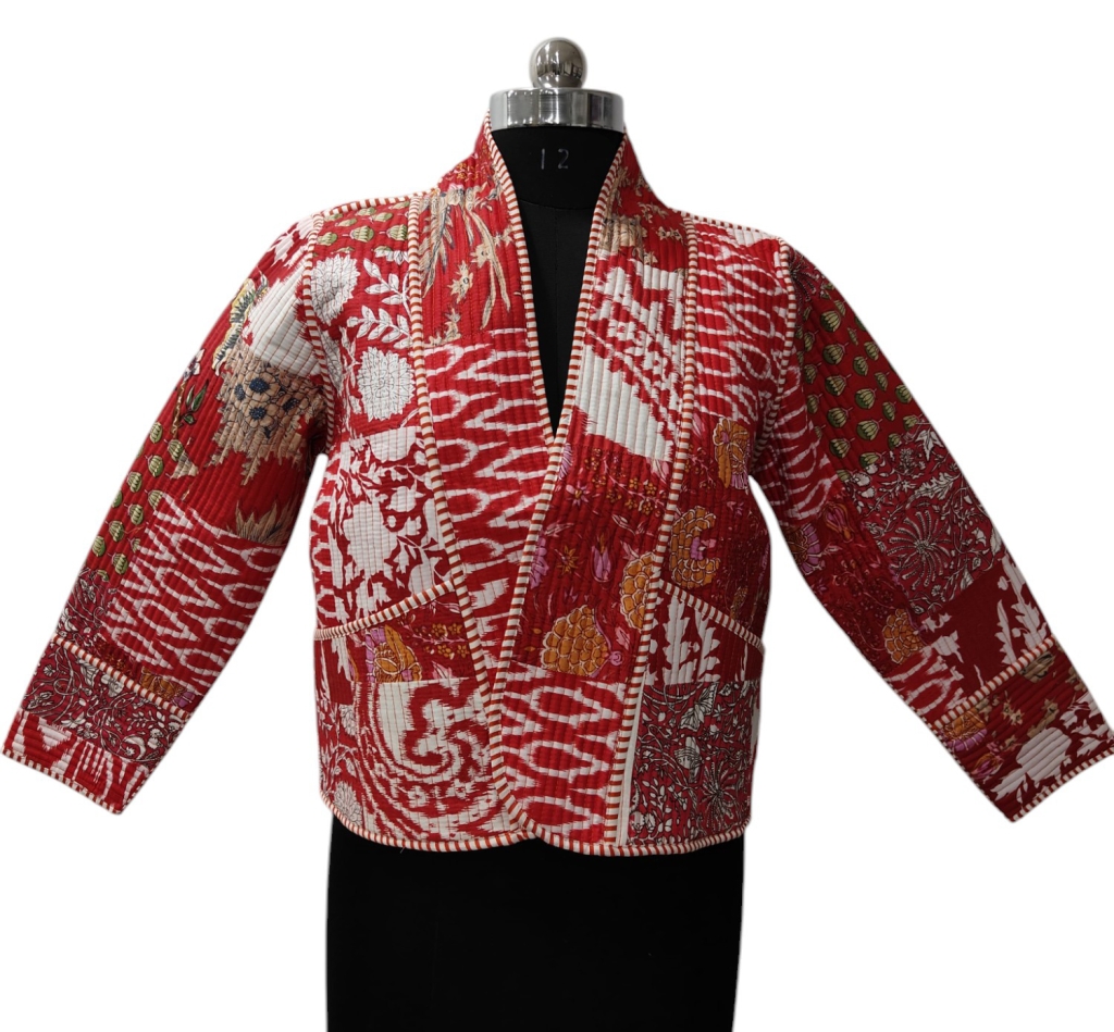 COTTON QUILTED SHORT JACKET