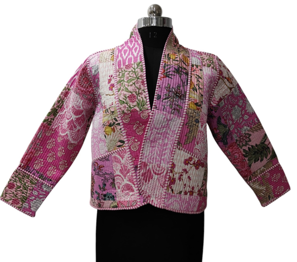 COTTON QUILTED SHORT JACKET