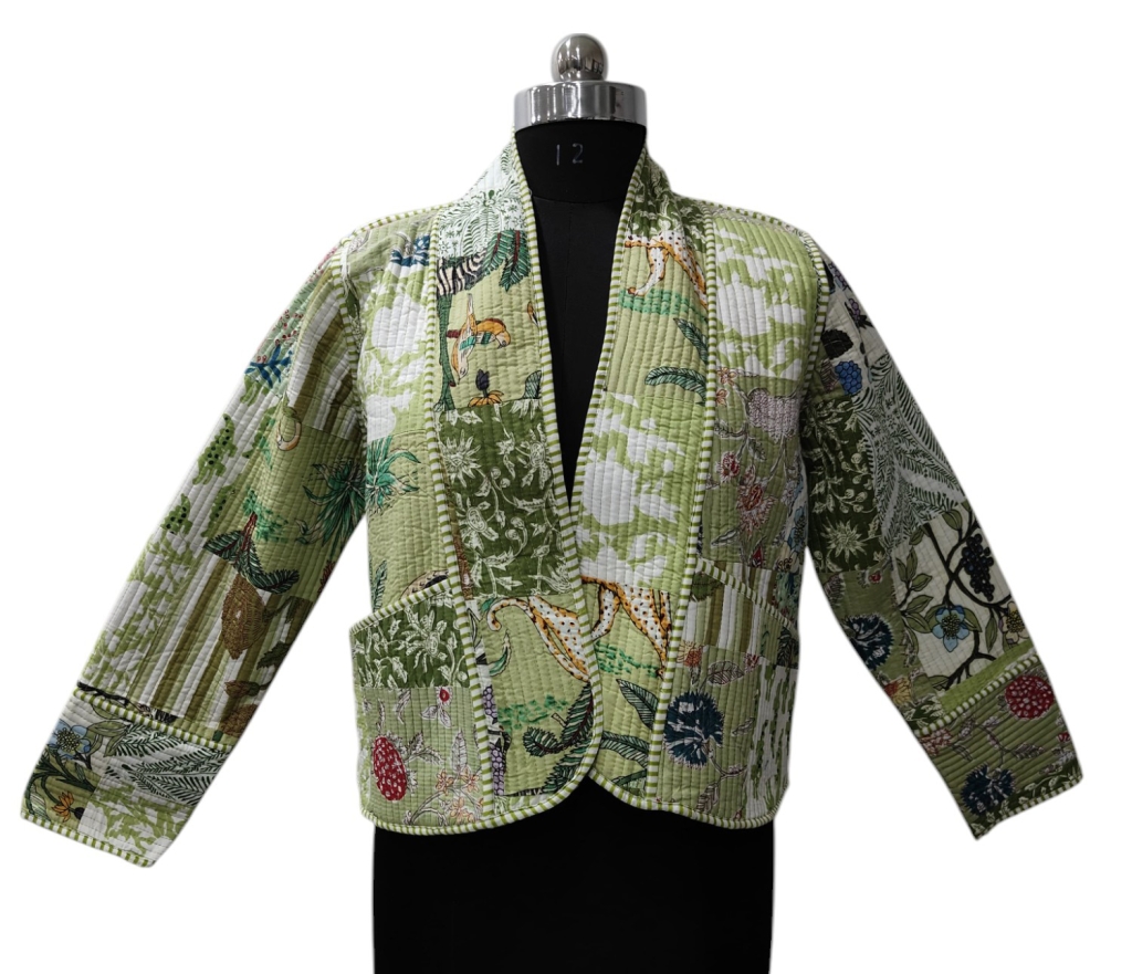 COTTON QUILTED SHORT JACKET