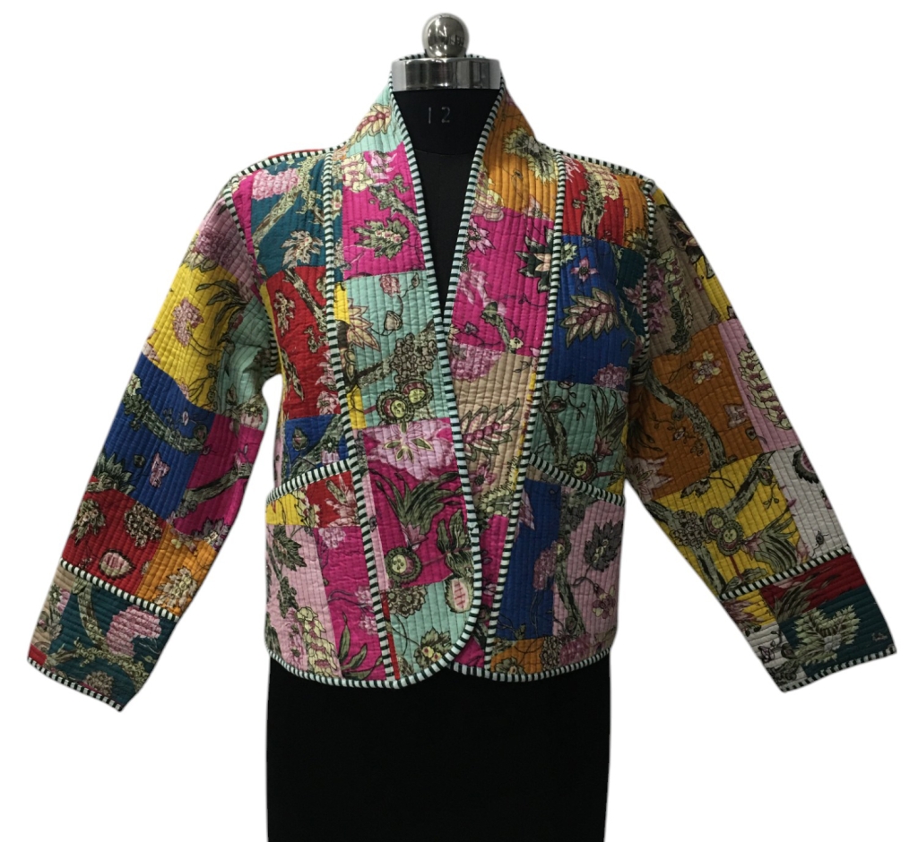 COTTON QUILTED SHORT JACKET