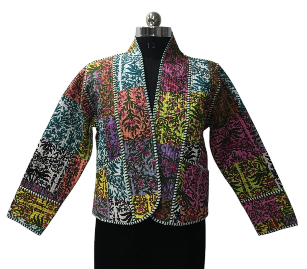 COTTON QUILTED SHORT JACKET