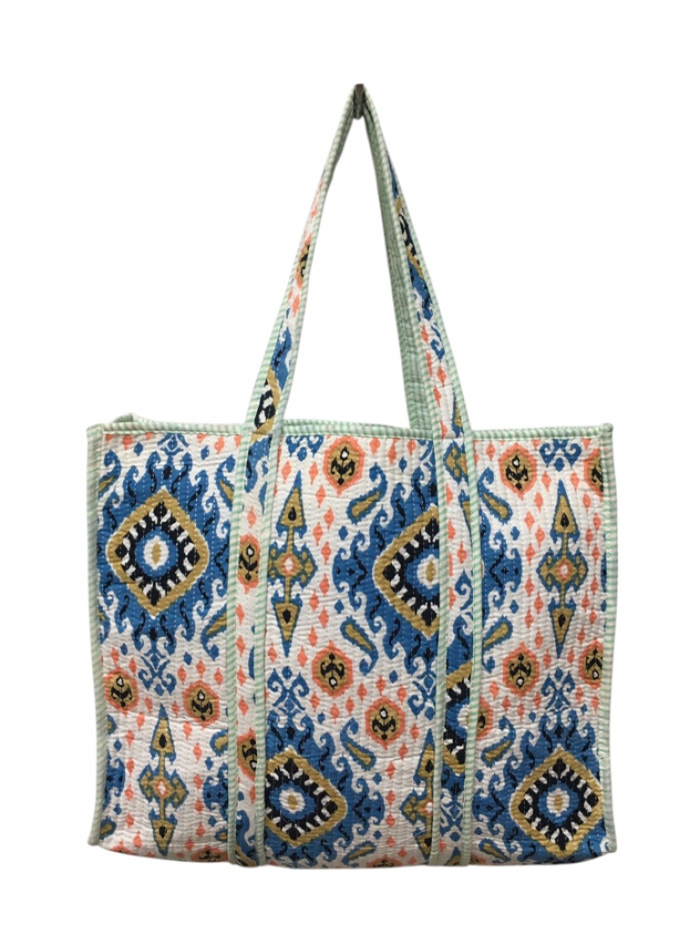 COTTON QUILTED TOTE BAGS