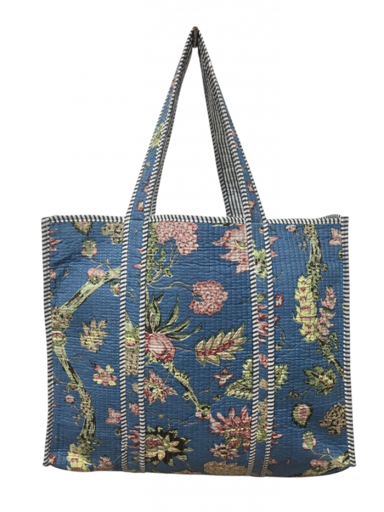 COTTON QUILTED TOTE BAGS