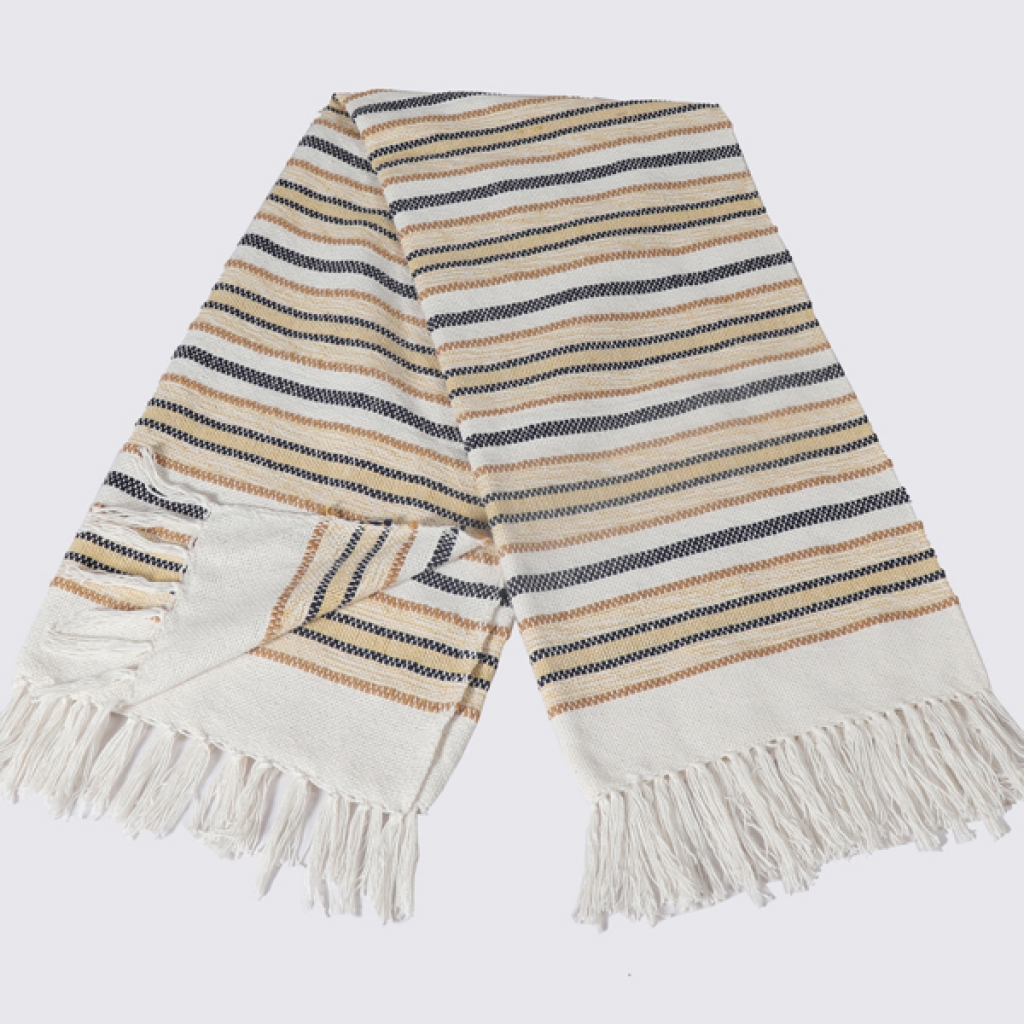 COTTON EMBROIDERY FANCY THROW