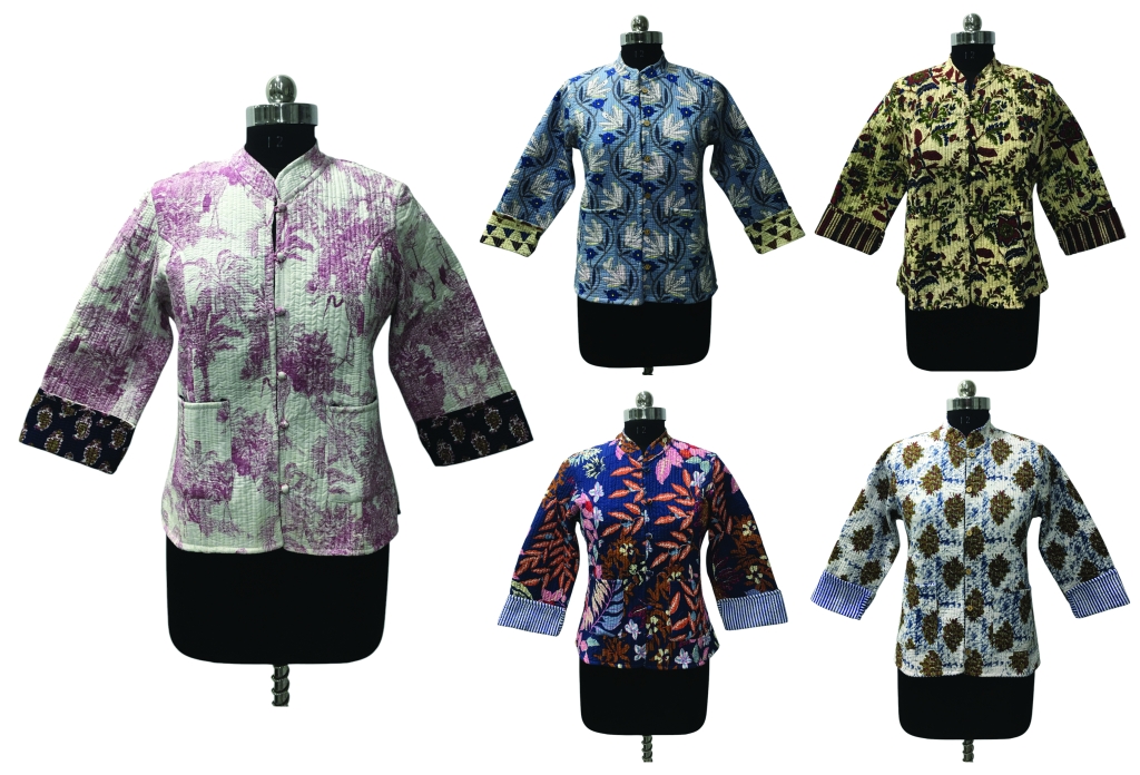 COTTON QUILTED SHORT JACKETS