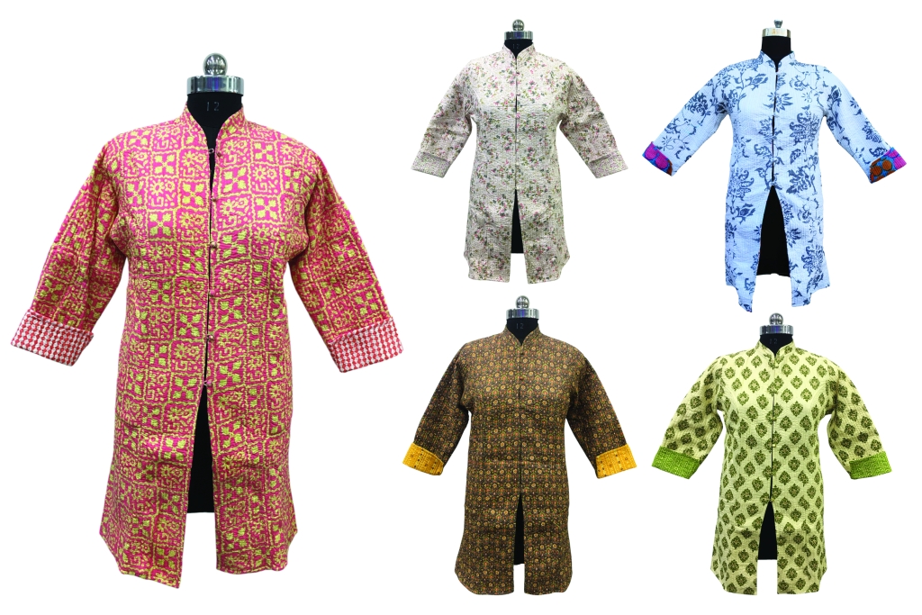 COTTON QUILTED LONG JACKETS