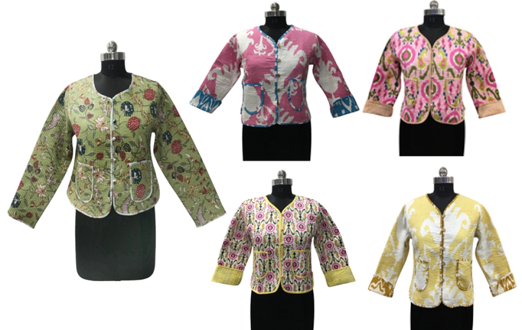 COTTON QUILTED SHORT JACKET